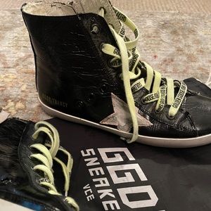 Golden Goose Superstar hi top sneakers SZ EU 38